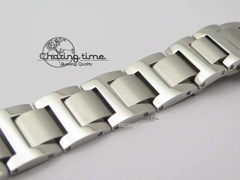 Ballon Bleu 42mm SS V6F 1:1 Best Edition White Dial On SS Bracelet A2892