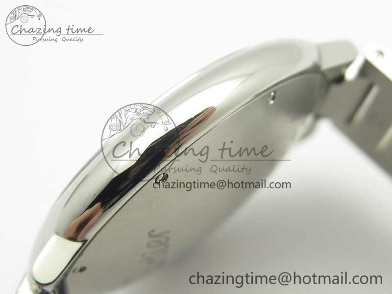 Ballon Bleu 42mm SS V6F 1:1 Best Edition White Textured Dial on SS Bracelet A1847 MC V5