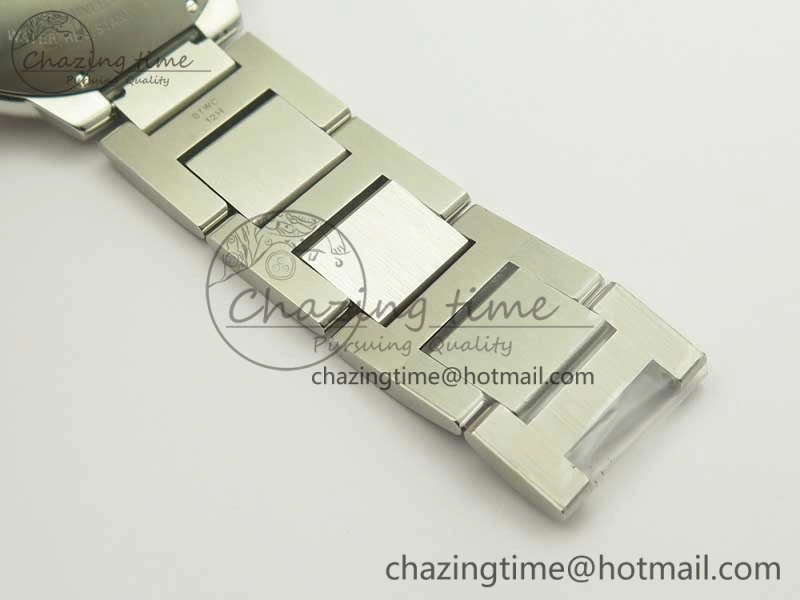 Ballon Bleu 42mm SS V6F 1:1 Best Edition White Textured Dial on SS Bracelet A1847 MC V5