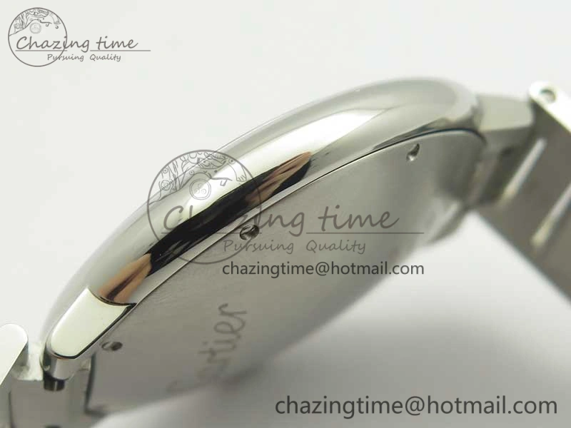 Ballon Bleu 42mm SS ZZF 1:1 Best Edition White Textured Dial On SS Bracelet A2824