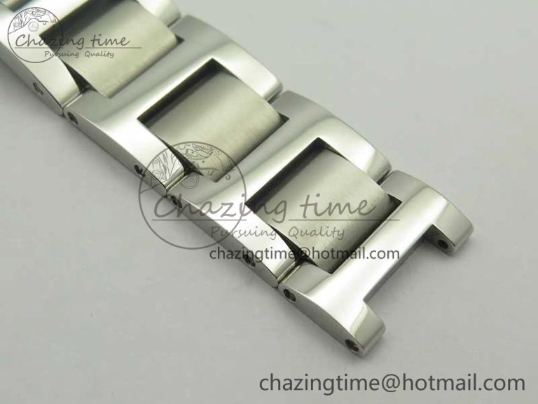 Ballon Bleu 42mm SS ZZF 1:1 Best Edition White Textured Dial On SS Bracelet A2824
