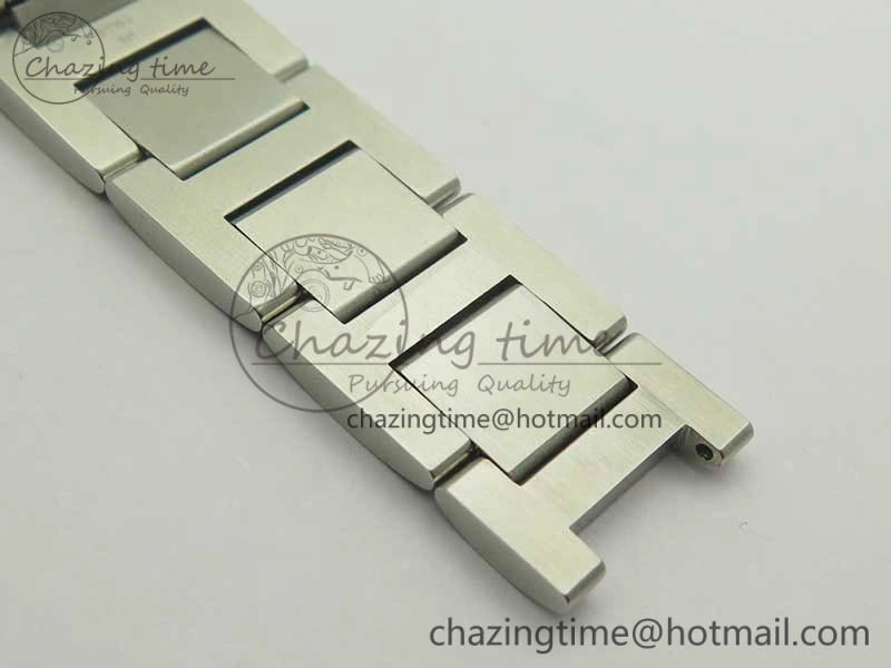 Ballon Bleu 42mm SS ZZF 1:1 Best Edition White Textured Dial On SS Bracelet A2824