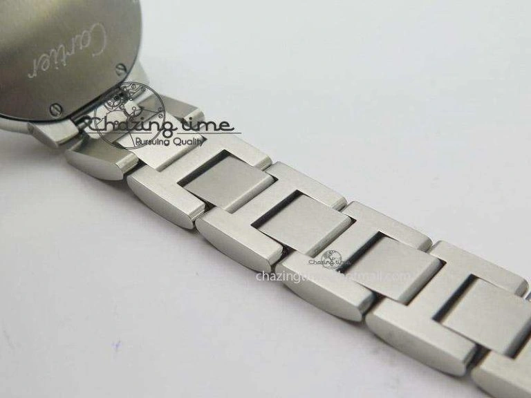 Ballon Bleu Best Edition 33mm SS White Textured Dial On SS Bracelet Ronda Quartz