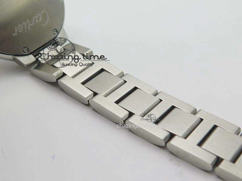 Ballon Bleu Best Edition 33mm SS White Textured Dial On SS Bracelet Ronda Quartz
