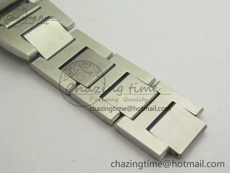 Ballon Bleu De Cartier Chrono 47mm SS ZF 1:1 Best Edition Cream White Textured Dial On SS Bracelet A8101