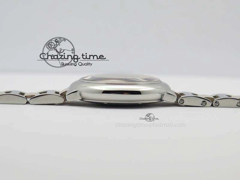 Ballon Bleu De V6 33mm SS RG Champagne Gold Dial On SS RG Bracelet Ronda Quartz