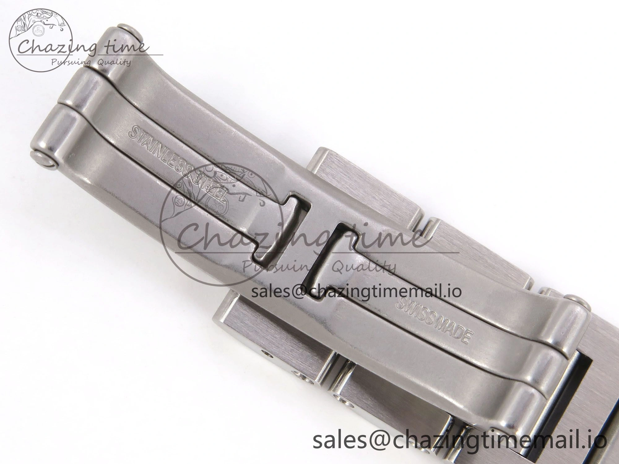 Ballon Bleu Ladies 28mm SS AF 1:1 Best Edition White Dial Big Diamonds Bezel on SS Bracelet Ronda Quartz