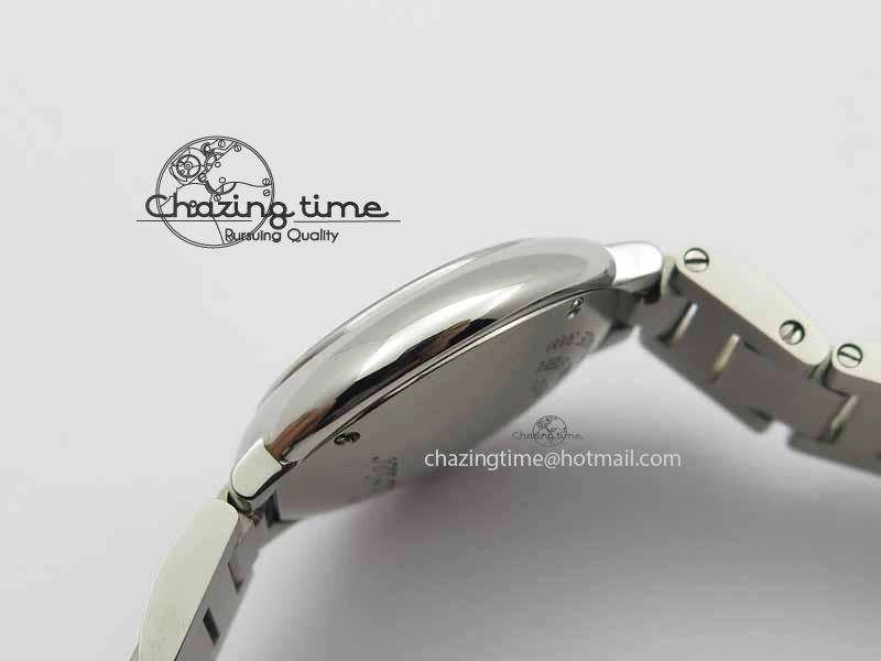 Ballon Bleu Ladies 28mm SS MK 1:1 Best Edition White Dial On SS Bracelet Ronda Quartz
