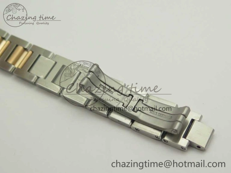 Ballon Bleu V6F 1:1 Best Edition 33mm SS RG RG Texture Dial on SS Bracelet SEIKO NH05A