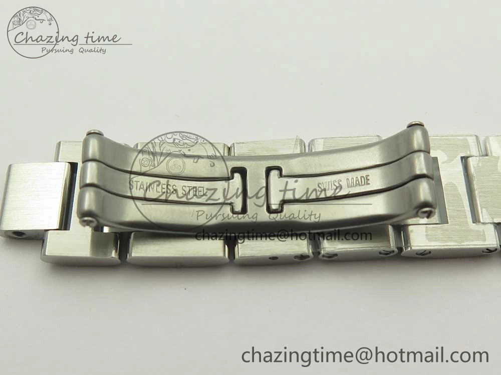 Ballon Bleu V6F 28mm SS RG 1:1 Best Edition White Texture Dial on SS Bracelet Ronda Quartz