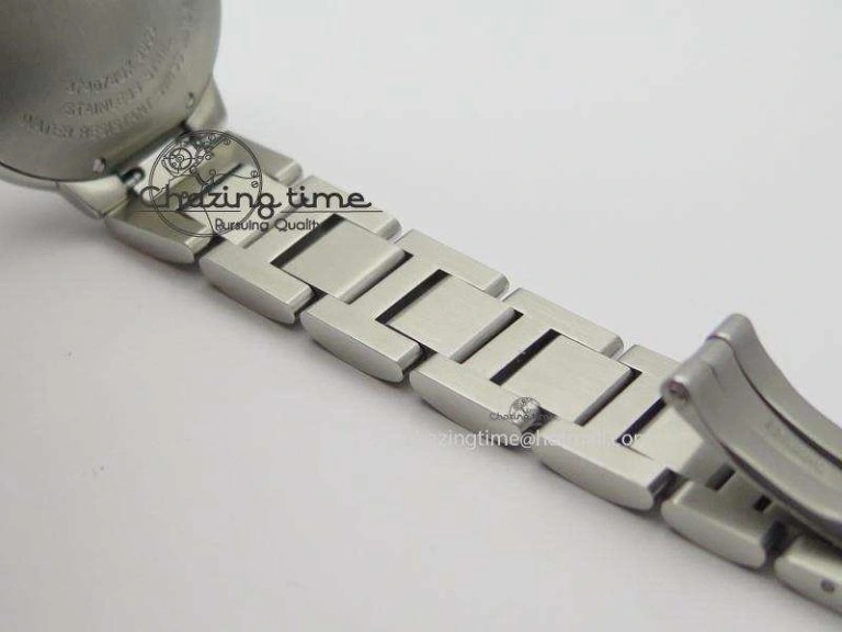 Ballon Bleu V6F Best Edition 33mm SS White Textured Dial On SS Bracelet Ronda Quartz