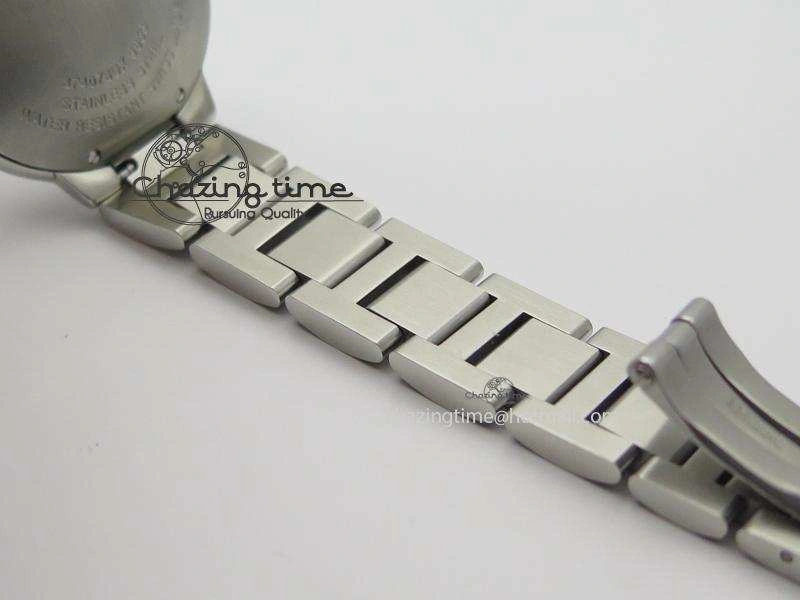 Ballon Bleu V6F Best Edition 33mm SS White Textured Dial On SS Bracelet Ronda Quartz