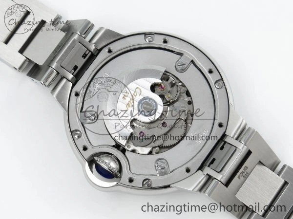 Ballon Bleu WSBB0044 33mm SS CHF 1:1 Best Edition Pink Textured Dial on SS Bracelet SEIKO NH05A