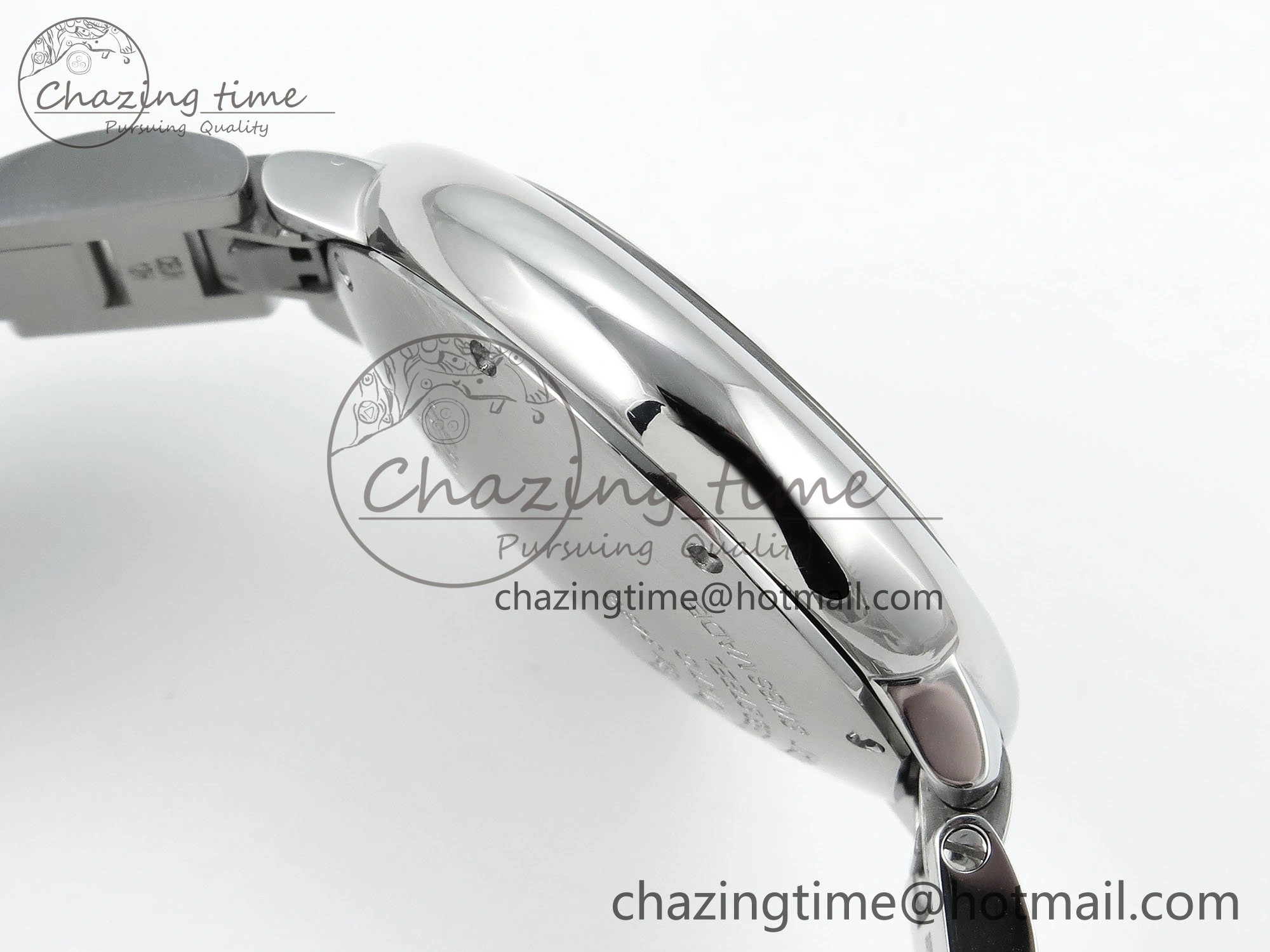 Ballon Bleu WSBB0044 33mm SS CHF 1:1 Best Edition White Textured Dial on SS Bracelet SEIKO NH05A