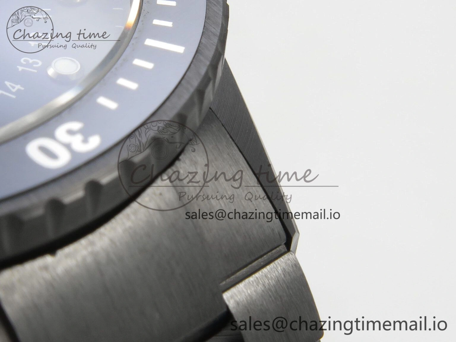 Bathyscaphe 43mm Ceramic DDDF 1:1 Best Edition Blue Dial on Ceramic Bracelet A6654