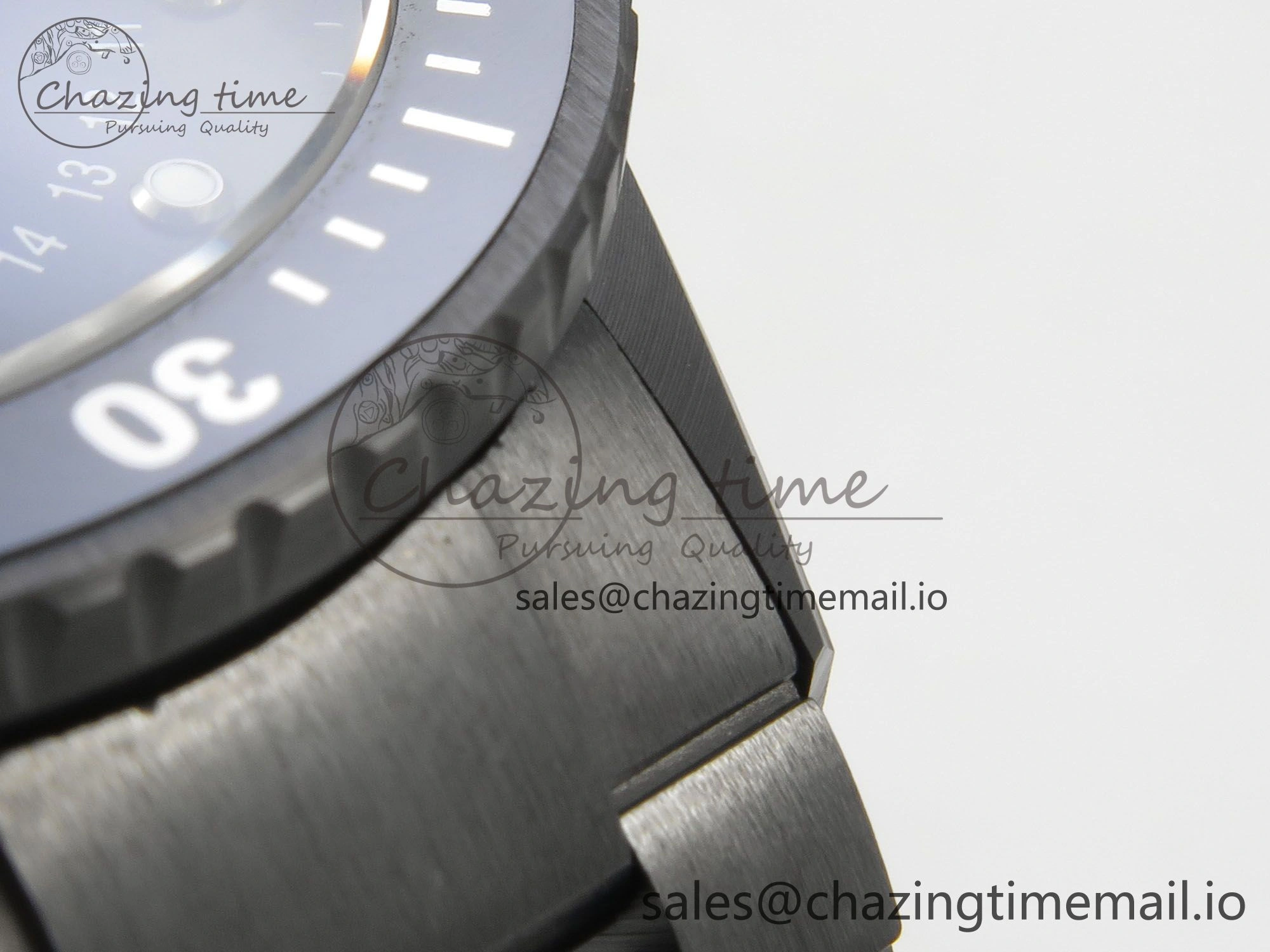 Bathyscaphe 43mm Ceramic DDDF 1:1 Best Edition Blue Dial on Ceramic Bracelet A6654