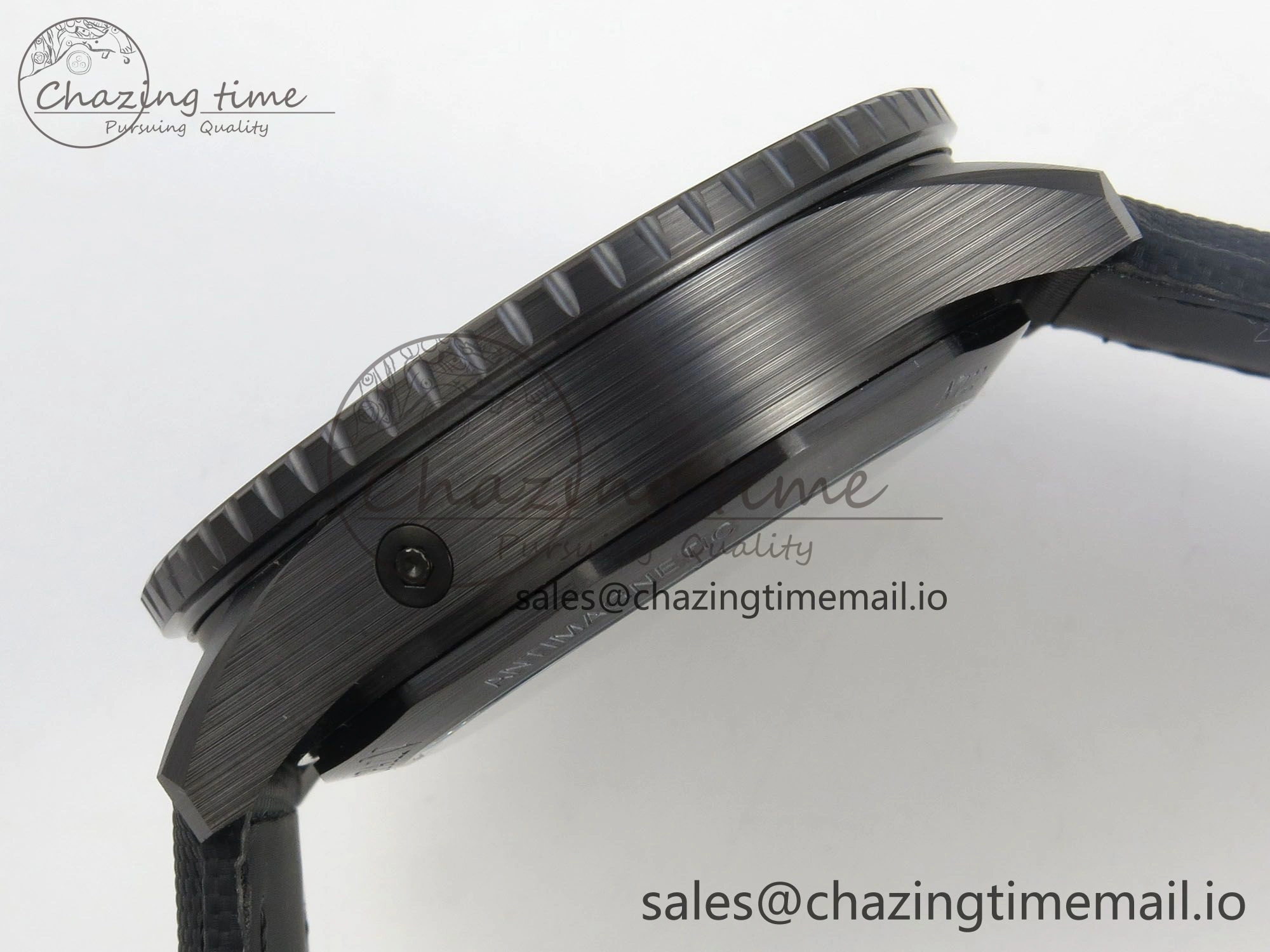Bathyscaphe 43mm Ceramic DDDF 1:1 Best Edition Gray Dial on Black Nylon Strap A6654