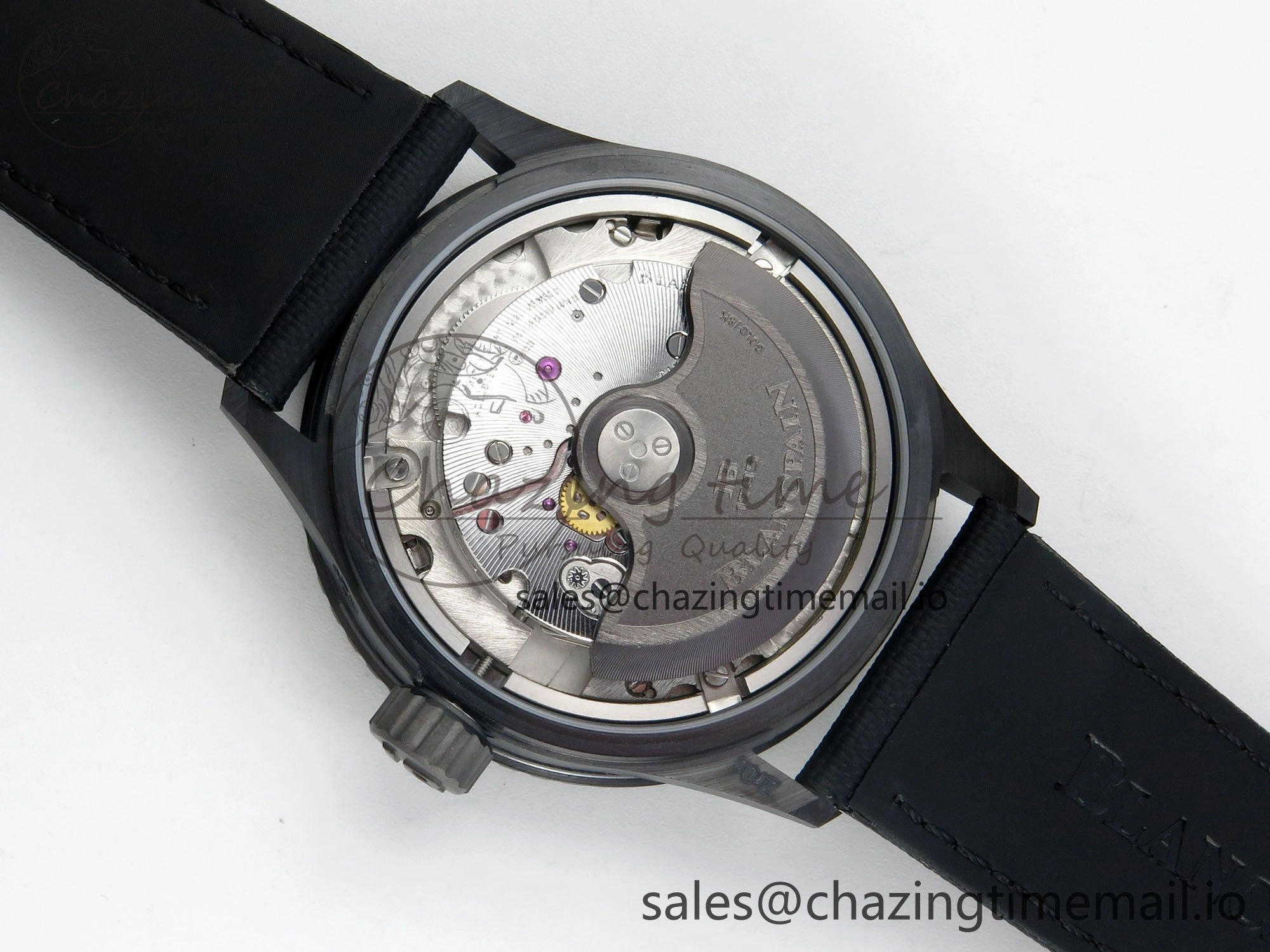 Bathyscaphe 43mm Ceramic DDDF 1:1 Best Edition Gray Dial on Black Nylon Strap A6654