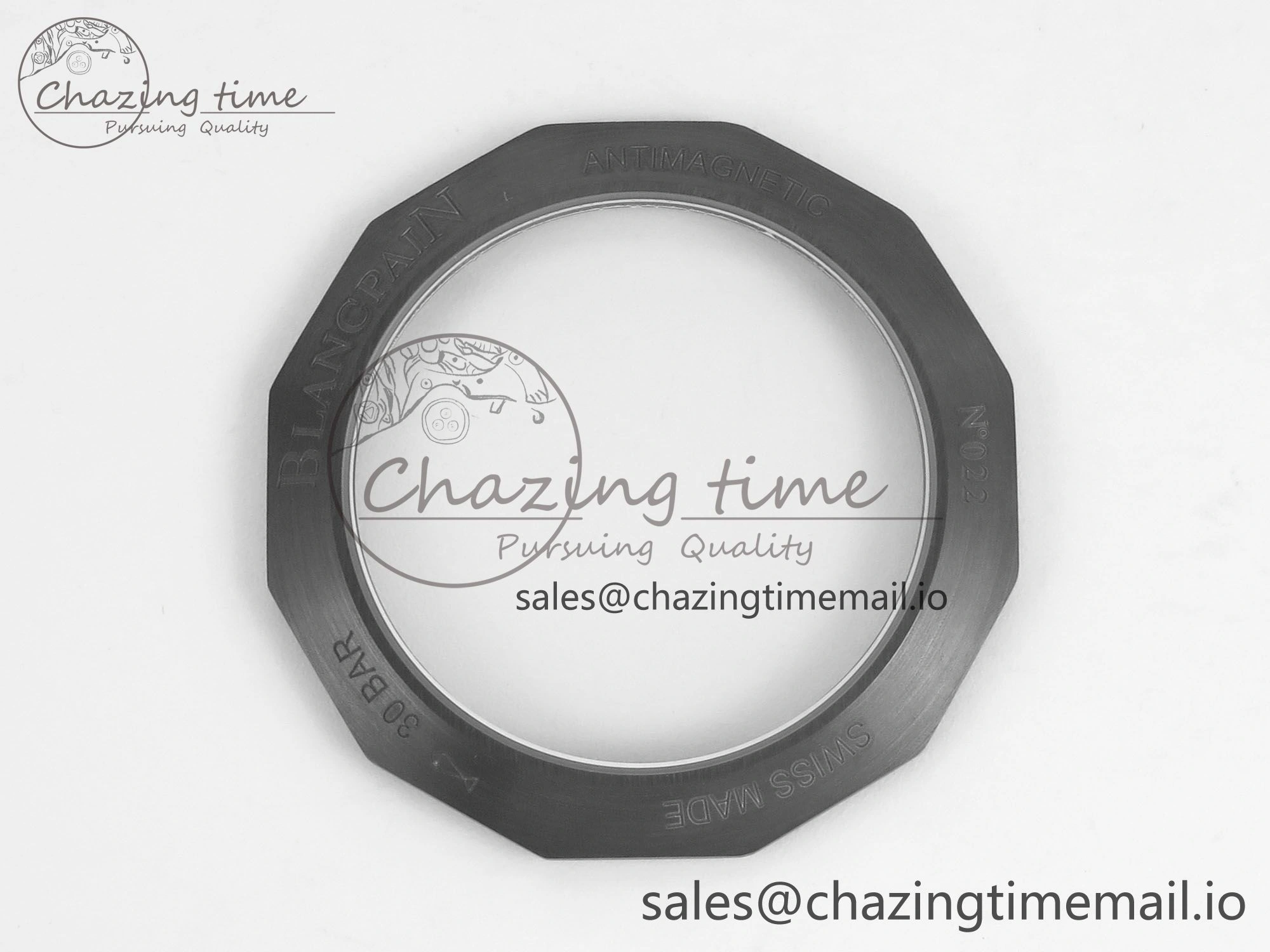 Bathyscaphe 43mm Ceramic DDDF 1:1 Best Edition Gray Dial on Black Nylon Strap A6654