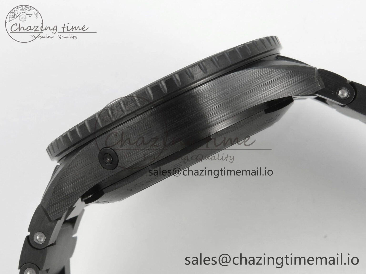 Bathyscaphe 43mm Ceramic DDDF 1:1 Best Edition Gray Dial on Ceramic Bracelet A6654