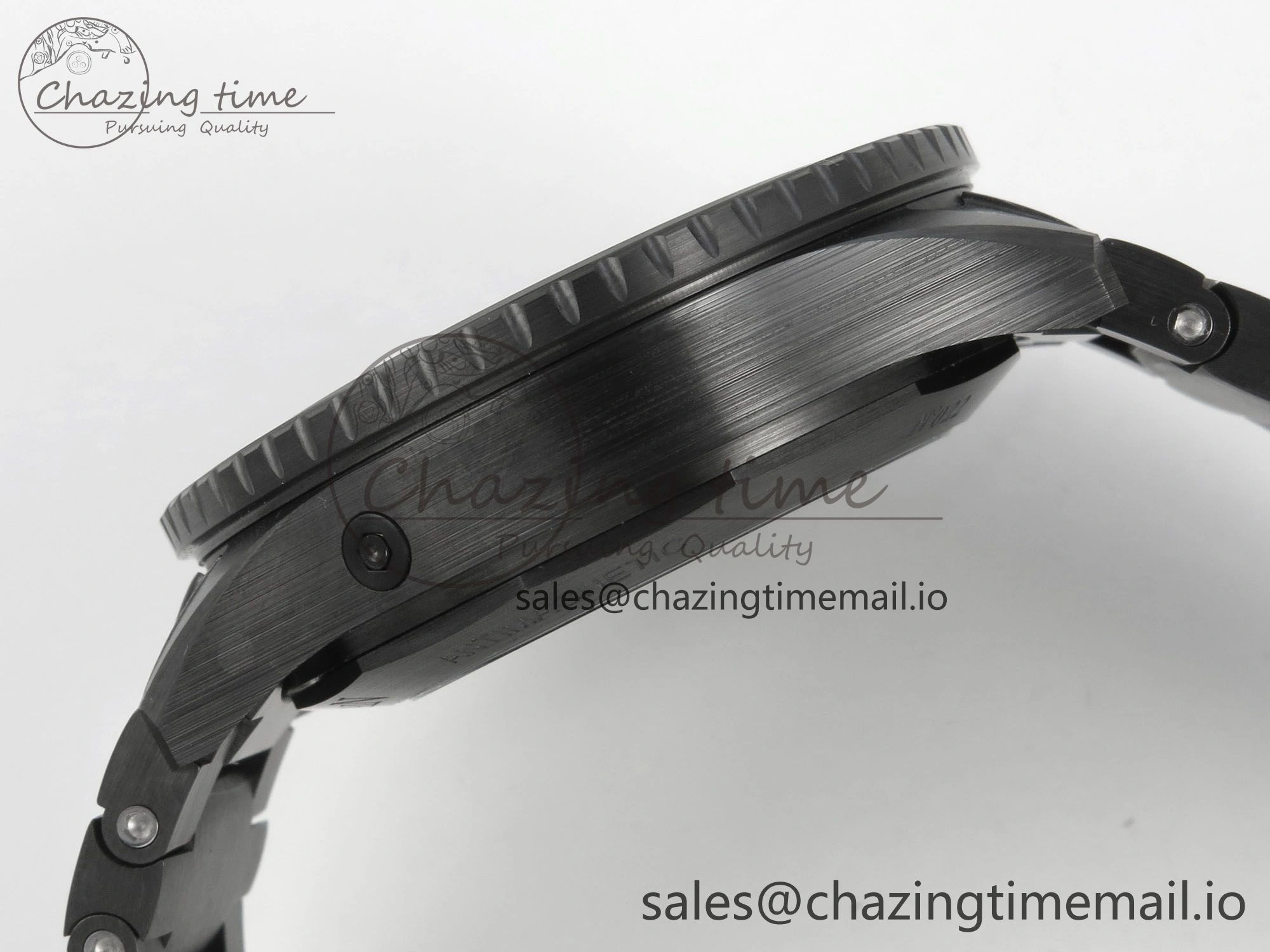 Bathyscaphe 43mm Ceramic DDDF 1:1 Best Edition Gray Dial on Ceramic Bracelet A6654