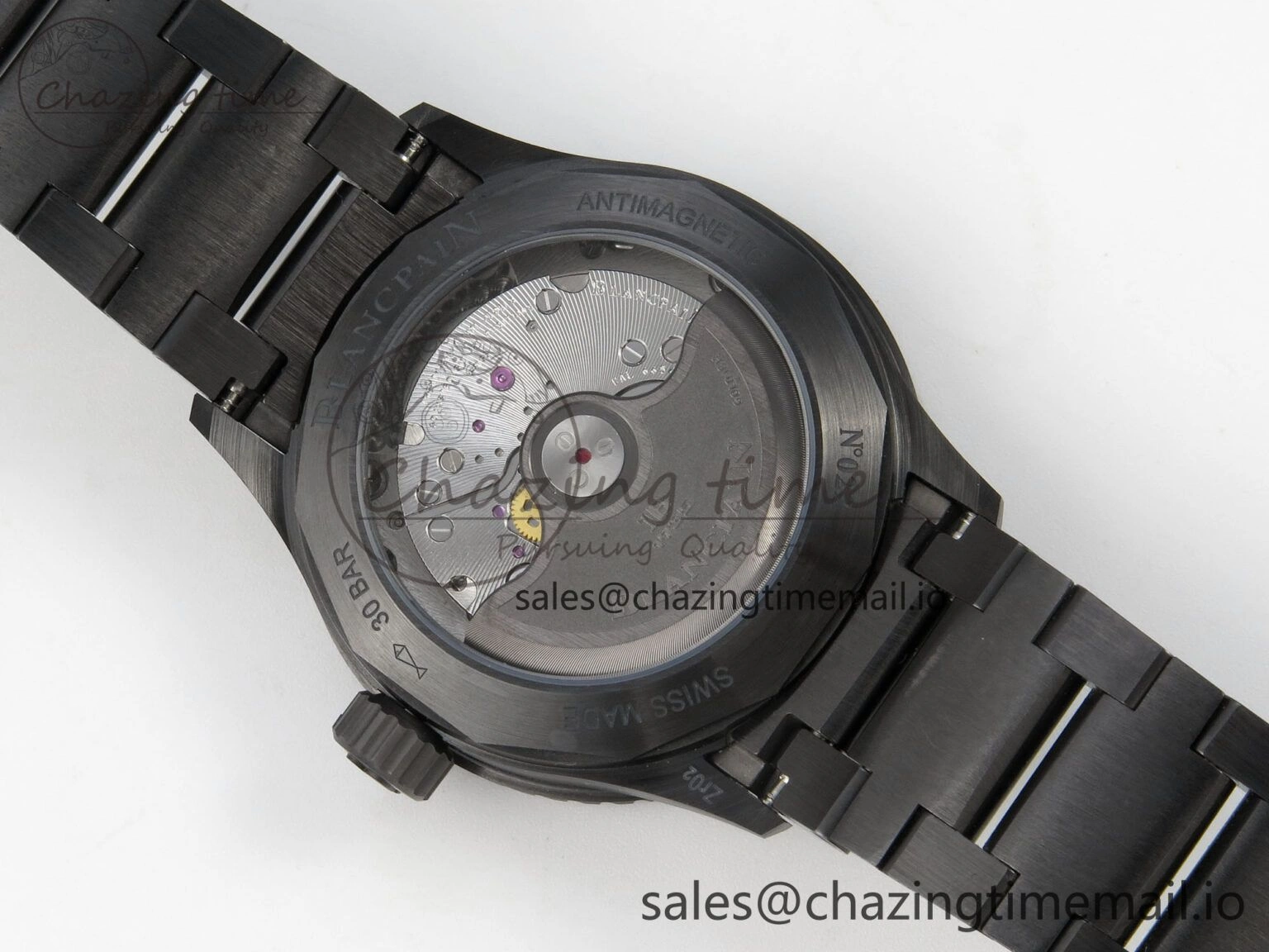 Bathyscaphe 43mm Ceramic DDDF 1:1 Best Edition Gray Dial on Ceramic Bracelet A6654