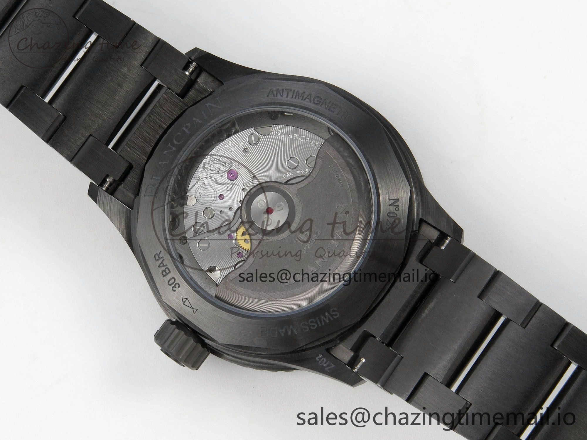 Bathyscaphe 43mm Ceramic DDDF 1:1 Best Edition Gray Dial on Ceramic Bracelet A6654