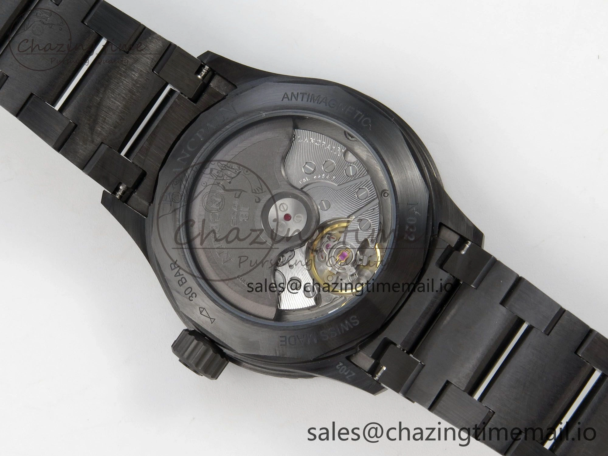 Bathyscaphe 43mm Ceramic DDDF 1:1 Best Edition Gray Dial on Ceramic Bracelet A6654