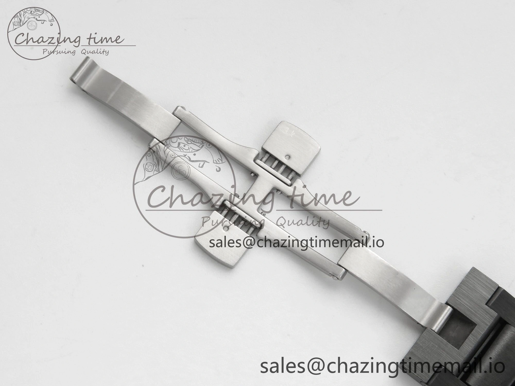 Bathyscaphe 43mm Ceramic DDDF 1:1 Best Edition Gray Dial on Ceramic Bracelet A6654