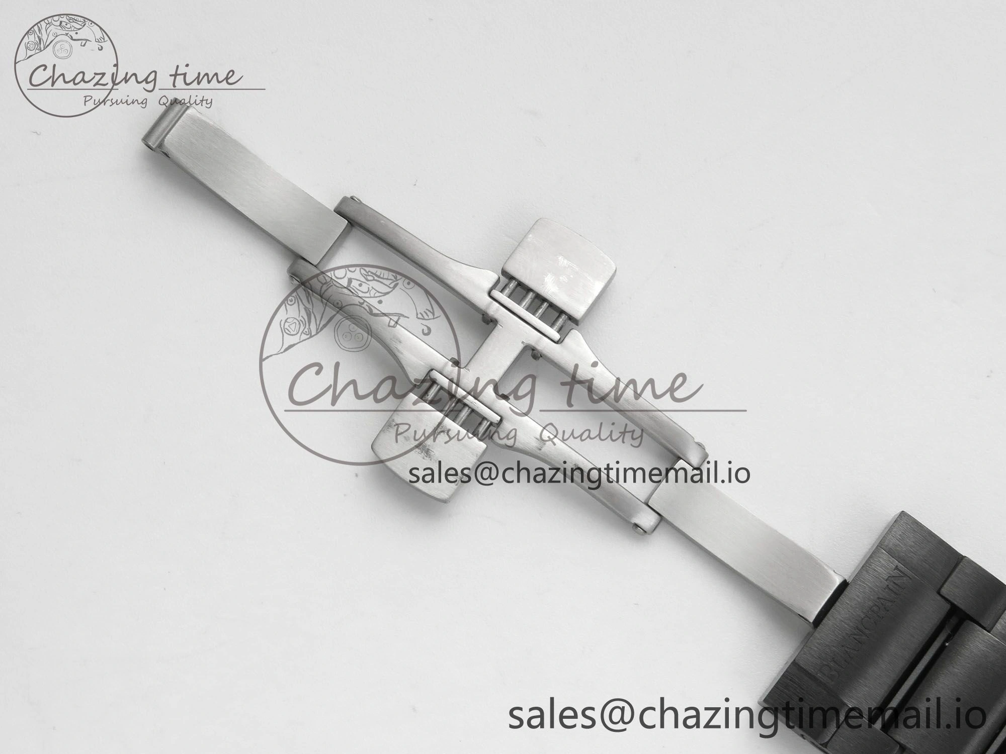Bathyscaphe 43mm Ceramic DDDF 1:1 Best Edition Gray Dial on Ceramic Bracelet A6654