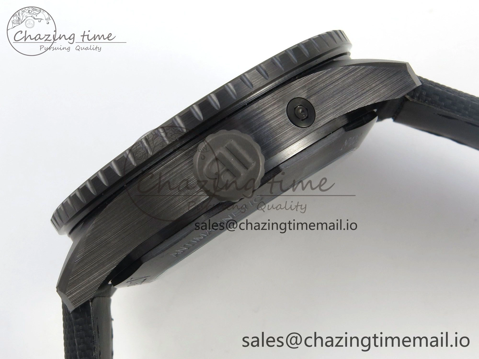 Bathyscaphe 43mm Ceramic DDDF 1:1 Best Edition Green Dial on Black Nylon Strap A6654