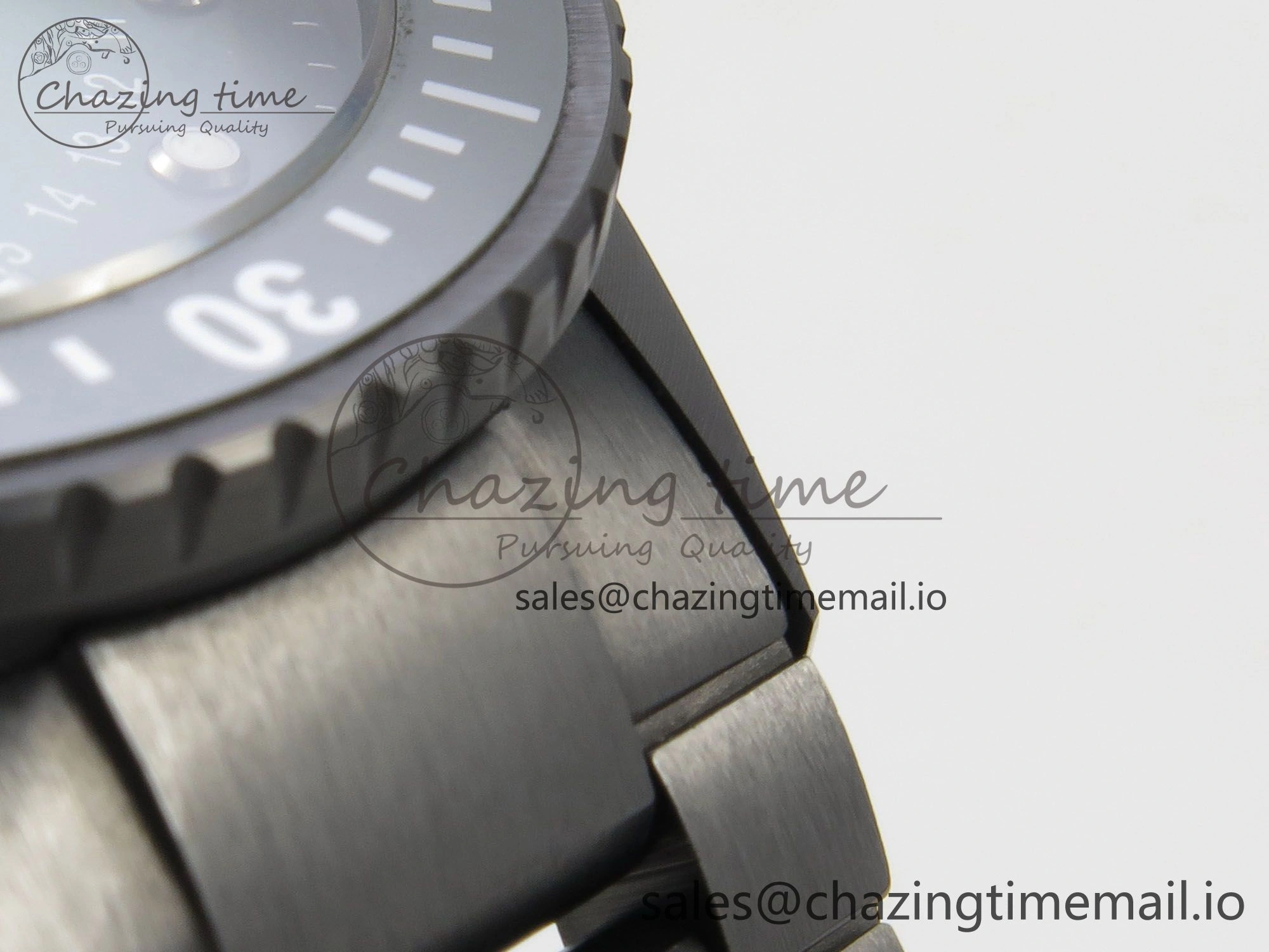 Bathyscaphe 43mm Ceramic DDDF 1:1 Best Edition Green Dial on Ceramic Bracelet A6654