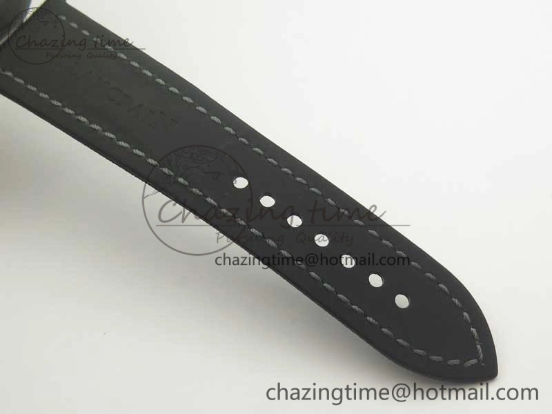 Bathyscaphe DLC ZF 11 Best Edition Black Dial on Black Sail-Canvas Strap A1315 (Free Rubber Strap)