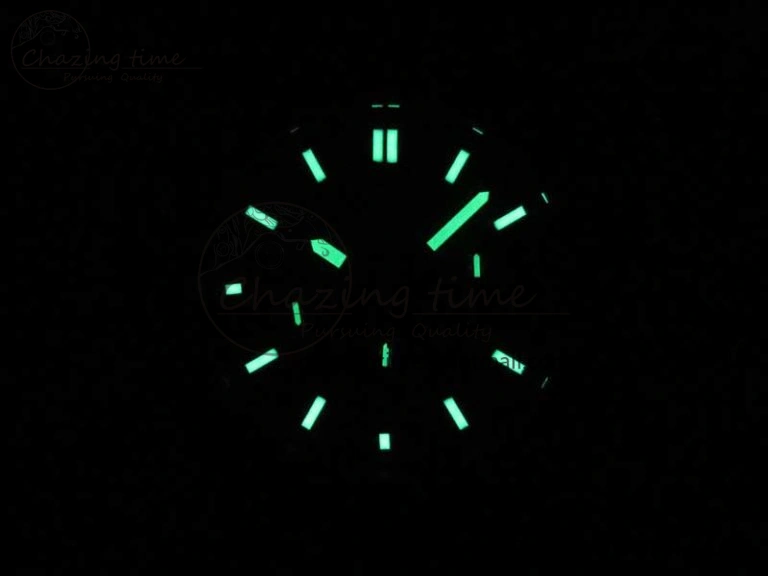Big Bang 44mm Real Ceramic V6 1:1 Best Edition Blue Dial on Blue Gummy Strap HUB4104
