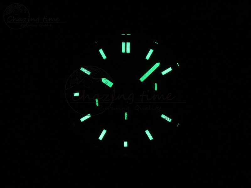 Big Bang 44mm Real Ceramic V6 1:1 Best Edition Blue Dial on Blue Gummy Strap HUB4104