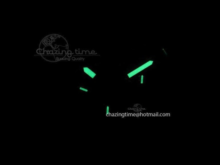 Big Bang Evolution 44mm SS Black Dial Ceramic Bezel On Black Rubber Strap HUB4104