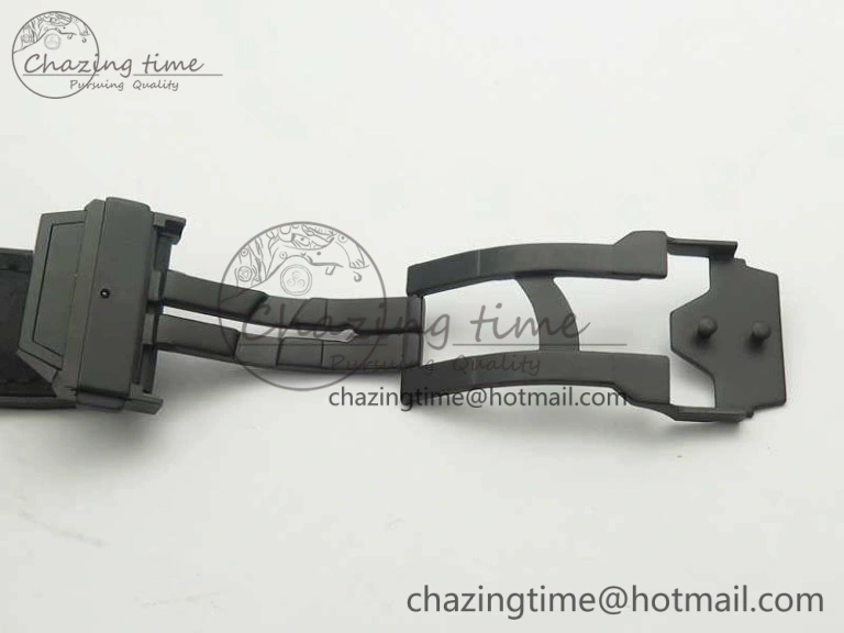 Big Bang Sang Bleu DLC TMF 1:1 Best Edition Skeletonal Dial On Gummy Strap Asian HB1213