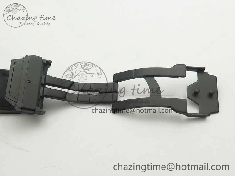 Big Bang Sang Bleu DLC TMF 1:1 Best Edition Skeletonal Dial On Gummy Strap Asian HB1213