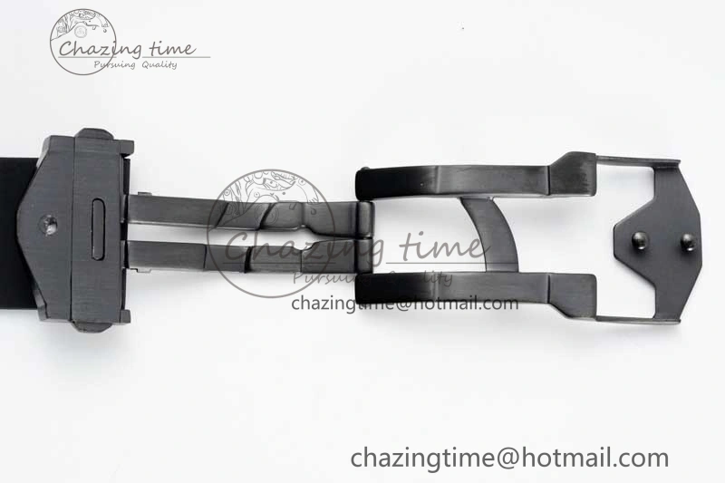 Big Bang Sang Bleu II Black Ceramic ZF Best Edition on Black Rubber Strap A1240