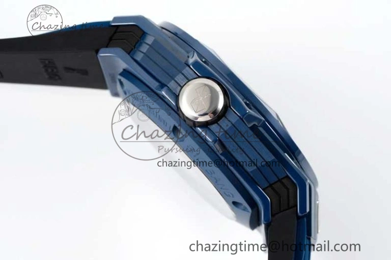 Big Bang Sang Bleu II Blue Ceramic RSF Best Edition on Blue Rubber Strap A1240