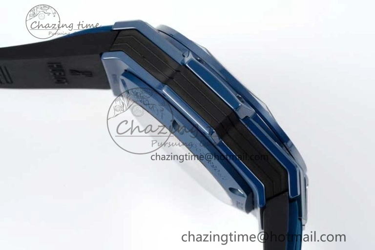 Big Bang Sang Bleu II Blue Ceramic RSF Best Edition on Blue Rubber Strap A1240
