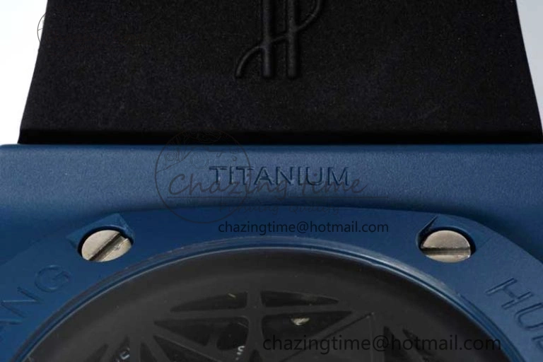 Big Bang Sang Bleu II Blue Ceramic RSF Best Edition on Blue Rubber Strap A1240
