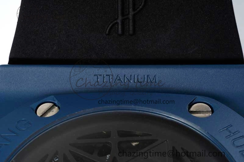 Big Bang Sang Bleu II Blue Ceramic RSF Best Edition on Blue Rubber Strap A1240