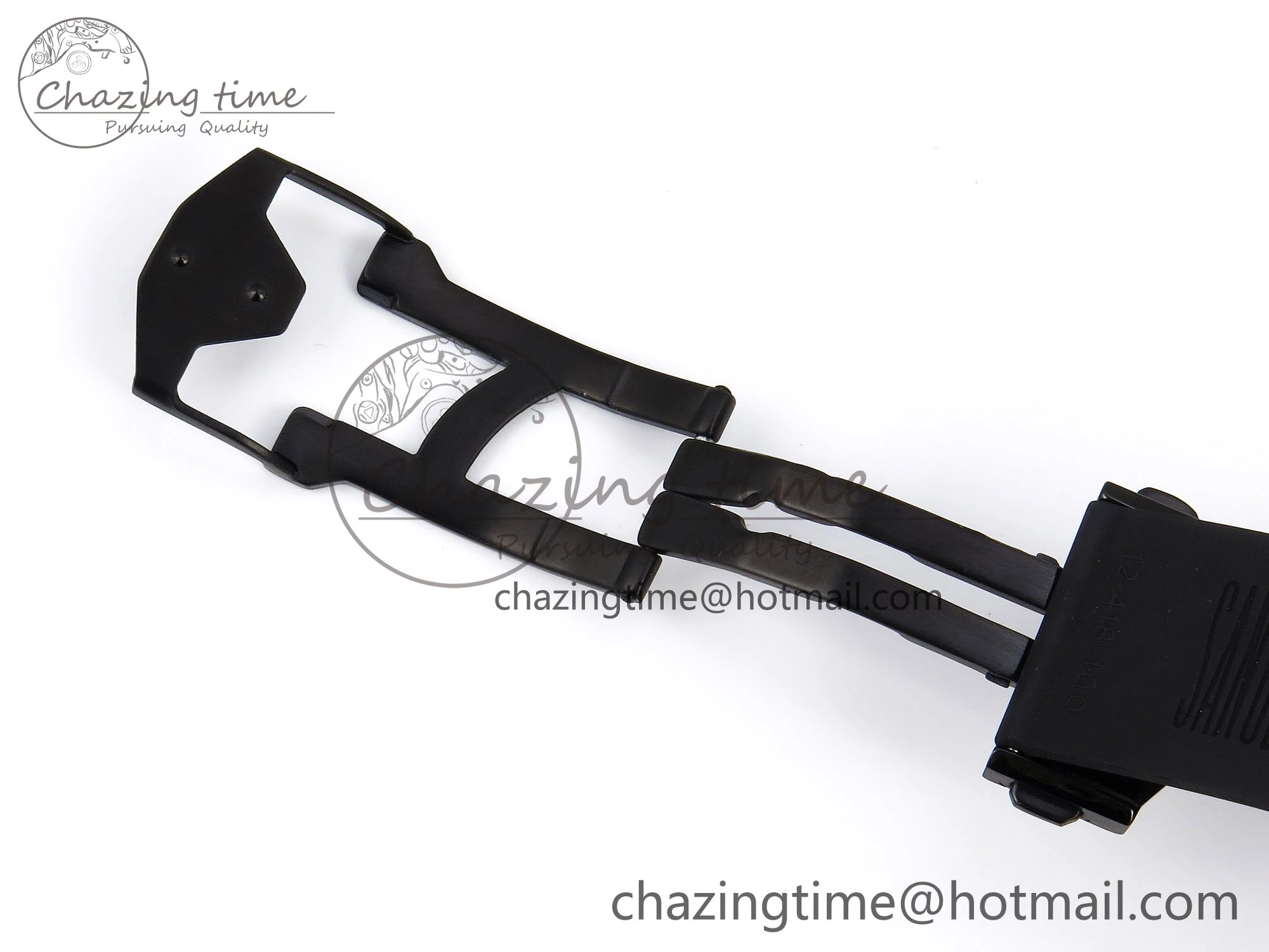 Big Bang Sang Bleu II Gray Ceramic BBF Best Edition on Gray Rubber Strap A1240