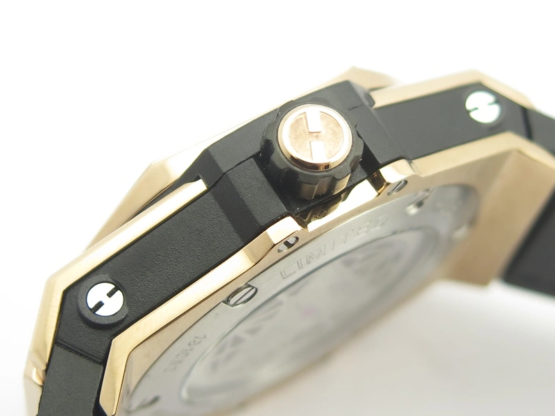 Big Bang Sang Bleu RG TMF 1:1 Best Edition Skeletonal Dial On Gummy Strap Asian HB1213