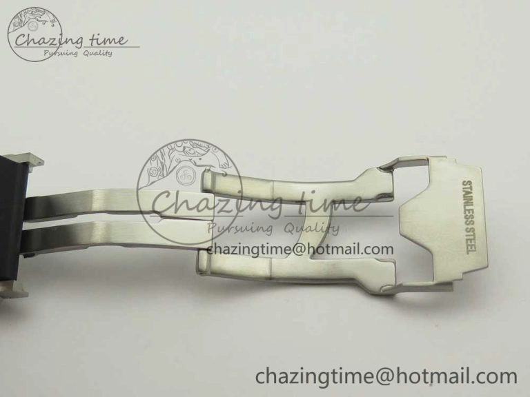 Big Bang Sang Bleu SS TMF 1:1 Best Edition White Skeletonal Dial On White Gummy Strap Asian HB1213