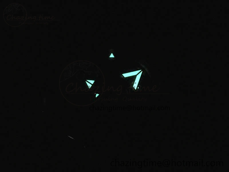 Big Bang Sang Bleu chrono SS B50 Blue Skeletonal Dial On Rubber Strap Asian 7750