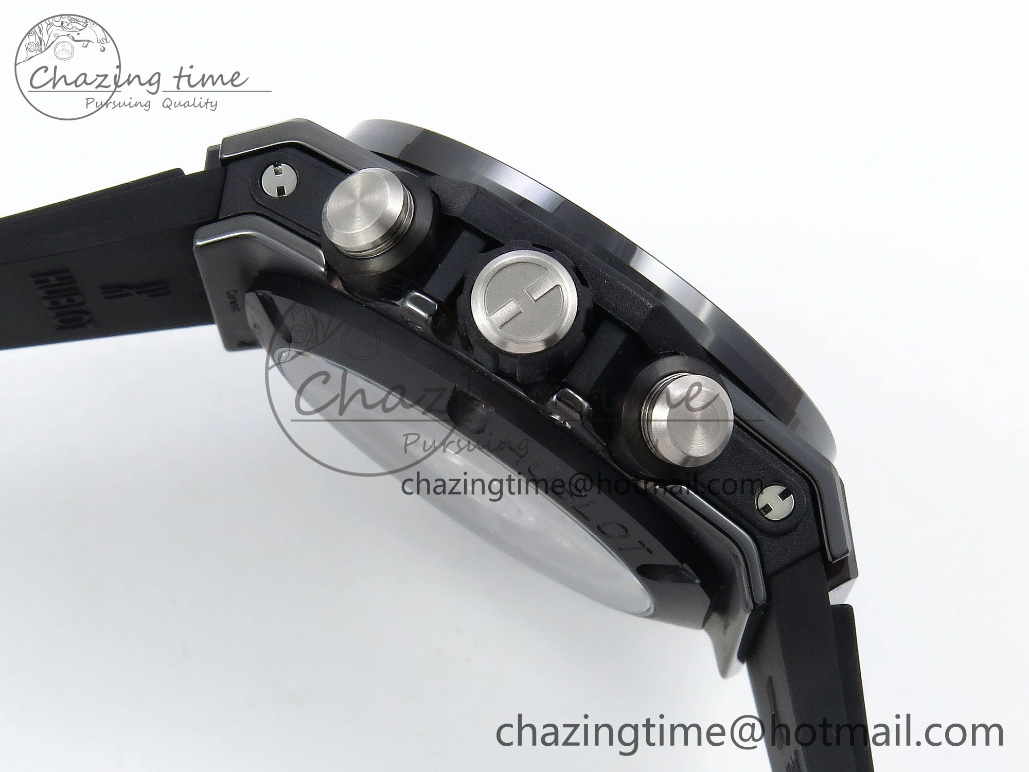 Big Bang Unico 42mm Black Ceramic BBF 1:1 Best Edition Skeleton Dial on Black Rubber Strap A1280 V2