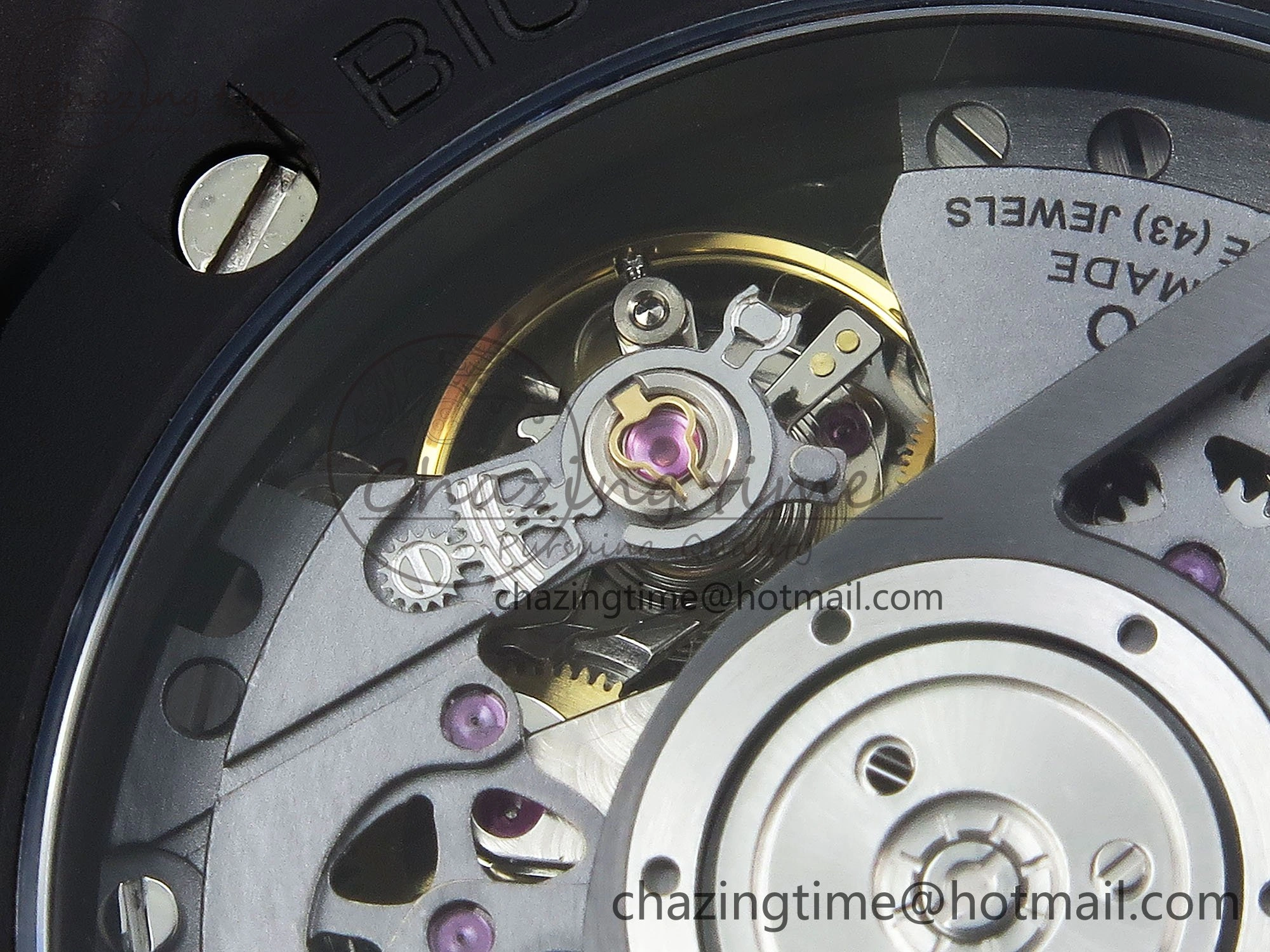 Big Bang Unico 42mm Black Ceramic BBF 1:1 Best Edition Skeleton Dial on Black Rubber Strap A1280 V2