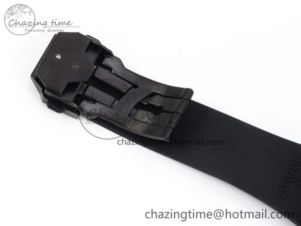 Big Bang Unico 42mm Black Ceramic BBF 1:1 Best Edition Skeleton Dial on Black Rubber Strap A1280 V2